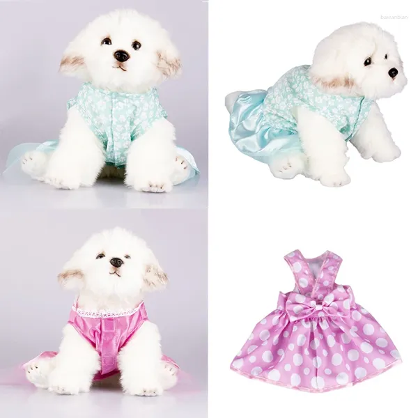 Hundebekleidung, Prinzessinnen-Stil, kleiner frischer Blumenrock, süßes Haustier, süßes Katzenkleid, Röcke, Zubehör ????Ropa Para Perros
