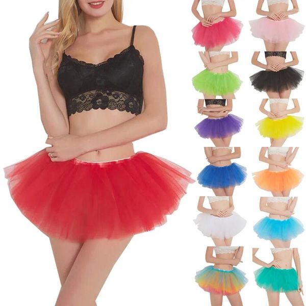 Gonne Gonna corta a pieghe da donna Tutu per adulti Letto da ballo Completo streetwear regolabile Quotidiano