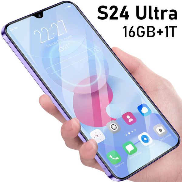 Smartphone de grande venda S24 Ultra 16 + 1 TB