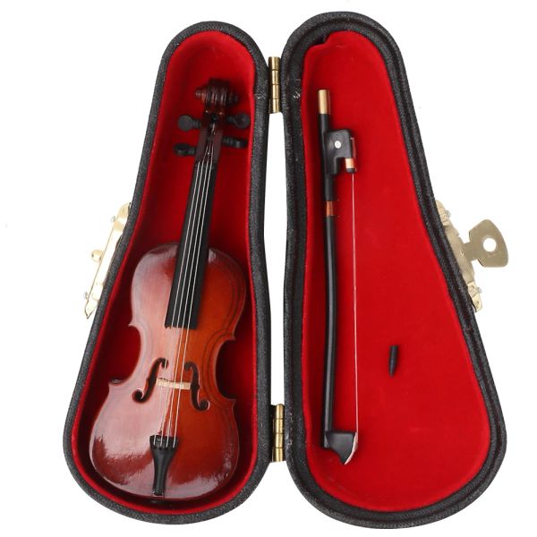 Миниатюры Миниатюрная виолончель, высококачественная музыкальная модель для украшения дома, офисного стола, отличный подарок