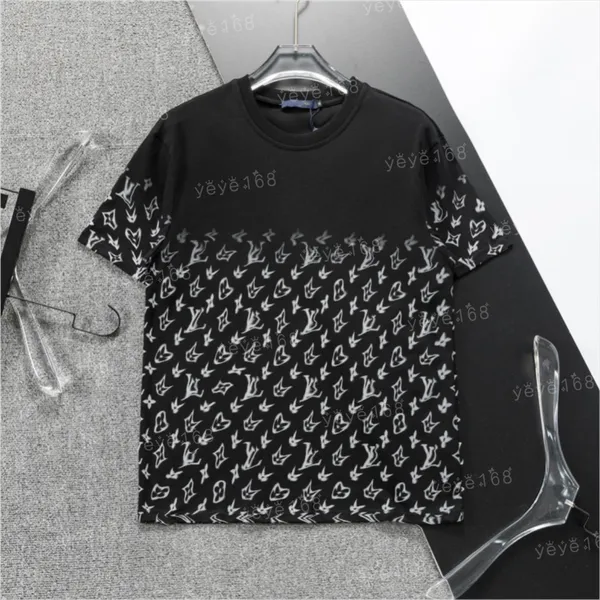 Designer camiseta verão nova camiseta masculina combinando marca preto impressão moda masculina e feminina camiseta rua hip hop rua camiseta marca lazer t-shirt yyy9/t