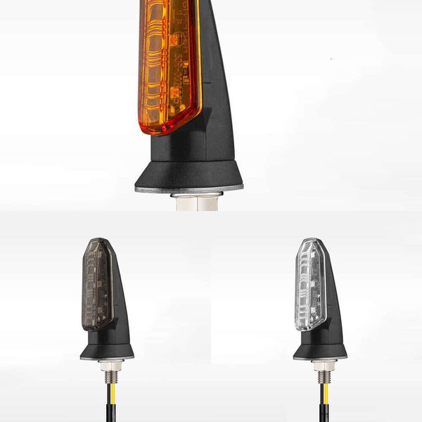 Aggiornamento 1/2 pz LED Indicatori di direzione Super Luminoso Moto Mini Led Moto Lampe Ambra Lampeggiante Indicatori LED Luce Universale