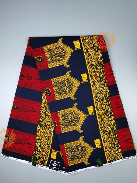 Tessuto Nuova Vendita Calda Tessuto Cera Africano Materiale di Cotone Nigeriano Ankara Blocco Stampe Batik Panno Da Cucire di Alta Qualità n718