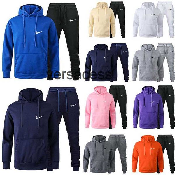 Trailsuit Man Tasarımcı Futbol Kadın Tasarımcısı Hoodie Sportswear Pantolon Set Basketbol Sokağı Spor Kapüşonlu Pantolon Cep Sporları Günlük Sweatshirt Erkekler