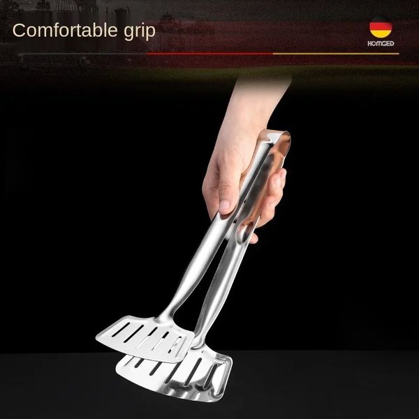 2024 Barbecue Steak Clip BBQ Tongs Edelstahl Küchenwerkzeuge Multifunktionsgrill -Werkzeuge Kochclip Clamp BBQ Accessoires für BBQ Grill