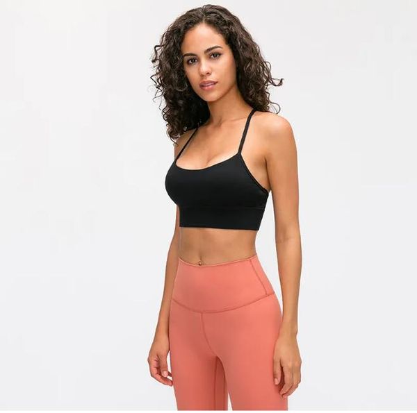 Bra Align Yoga-Sport-BH High Impact Damen-Yoga-BH Fitness Nahtloses Top Gym Damen Active Wear Yoga-Workout-Weste Sport-Tops Gleicher Stil Heißer Verkauf # hyl8