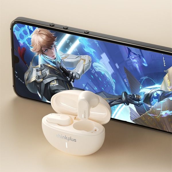 Mais novo original genuíno lenovo lp19 fone de ouvido sem fio fone bluetooth fones controle ia mini fone tws v5.3 redução ruído alta fidelidade estéreo dropshipping