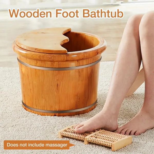 Banheiras de pé embeber banheira de madeira pé bacia banheira balde para banho de pé balde de madeira pé spa bacia de lavagem doméstica para spa sauna embeber venda quente