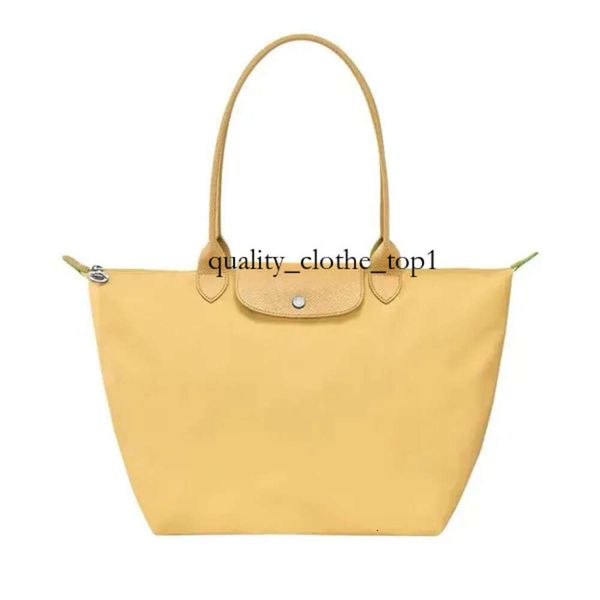 Longcha Designer Bag Bolsa feminina de nylon bolsa de ombro elegante à prova d'água bolsa de ombro feminina de nylon, bolsa dobrável de viagem de praia para trabalho, compras, escola grande 109