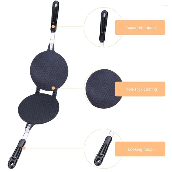 Backformen Frühlingsrolle Maker Maschine Hause Eistüte Werkzeuge Universal Runde Backformen Pfanne Antihaft-knusprige Omelette Waffelform