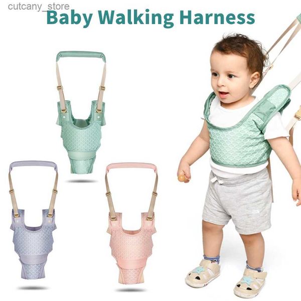 Träger Slings Rucksäcke Baby Walker Sling Kleinkind Gürtel Rucksack Kinder Kinder Gehen Lernen Sommer Aktivität Ausrüstung Abnehmbares Traktionsseil Dual-Use L240320