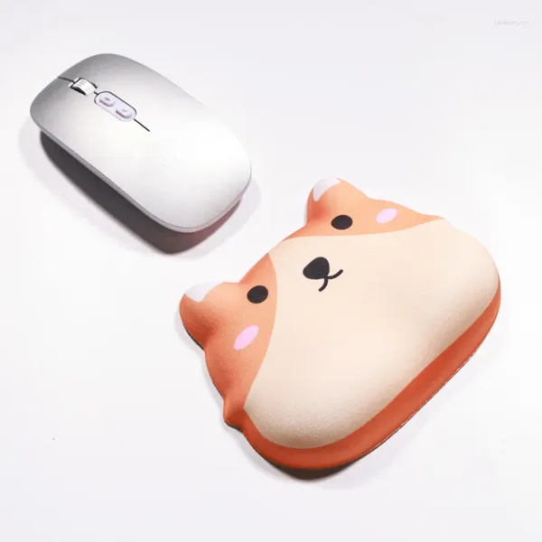 Travesseiro mouse mouse mouse garotas guarda de silicone descanso fofo de desenhos animados