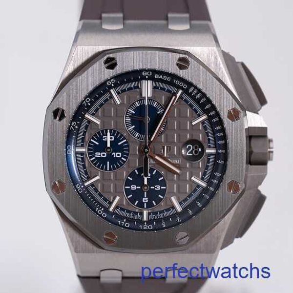 AP-Herrenarmbanduhr Epic Royal Oak Offshore 26400IO Herrenuhr Timing-Code Automatische Maschinen Schweizer berühmte Uhr Sportuhr Luxus-Business-Durchmesser