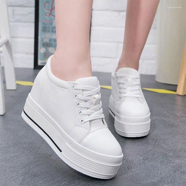 Casual Schuhe Swyivy Winter Turnschuhe Frauen Pelz Warme 2024 Plattform Keile Weiß Baumwolle Gepolsterte Sneaker Weibliche