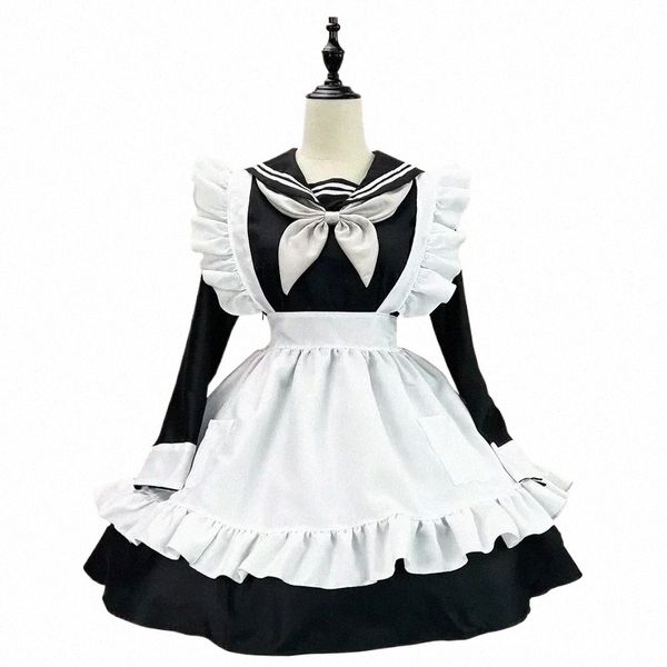 Anime Halen JK Uniforme Sailor Cosplay Trajes Plus Size Maid Dr Lingerie Inverno Manga Lg Lolita Animai Show Outfits Q9cO #