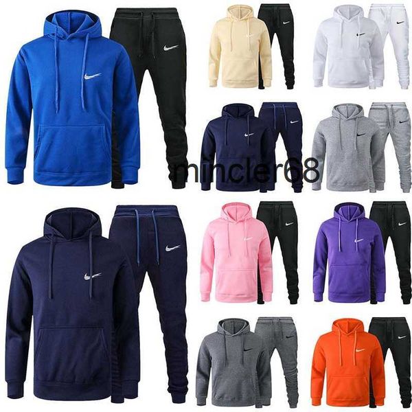 Trailsuit Man Tasarımcı Futbol Kadın Tasarımcısı Hoodie Sportswear Pantolon Set Basketbol Sokağı Spor Kapüşonlu Pantolon Cep Sporları Günlük Sweatshirt Erkekler