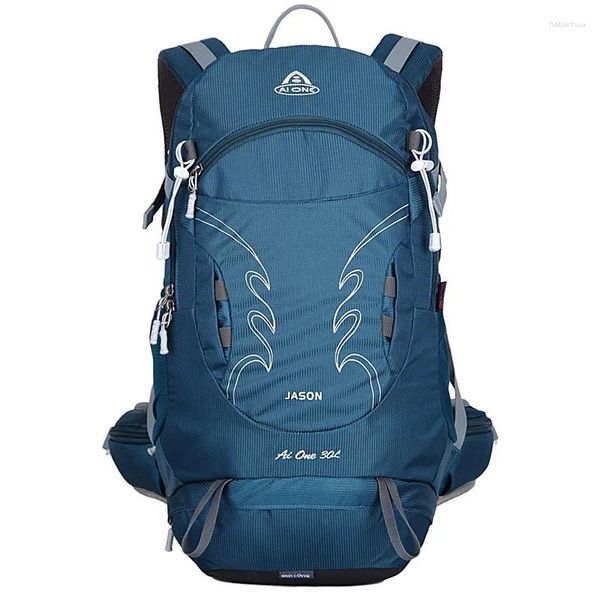 Zaino 30L Trekking all'aria aperta per uomo Borsa da arrampicata sportiva Mochila Campeggio Alpinismo Viaggio Trekking Zaino da moto