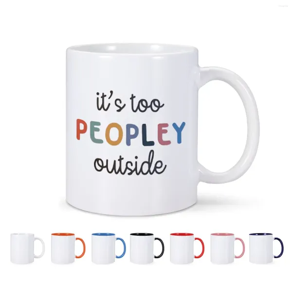 Canecas É muito popular fora caneca cerâmica café casa família copo leite chá água drinkware para amigo ou seja colega de trabalho novidade presente