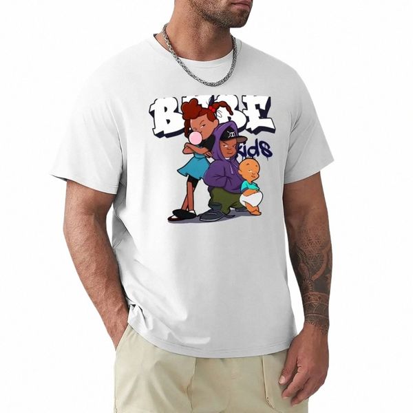 Bebe Детская футболка с аниме-принтом для мальчиков, однотонные футболки для мужчин f2Oc #