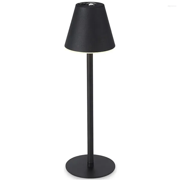 Tischlampen LED El Kaffee Restaurant Qing Bar dekorative Atmosphäre Lampe europäische kleine Nachtlampe (schwarz) US-Stecker