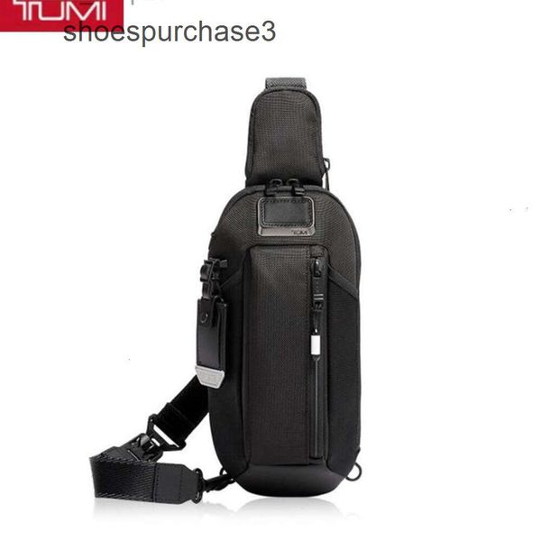 Mens Capsule Business TUMIiS Alpha Designer Ombro Peito Mochila TUMIiS Esports Bolsa Portátil 2325002 Mens Viagem Peito Voltar 9UE2