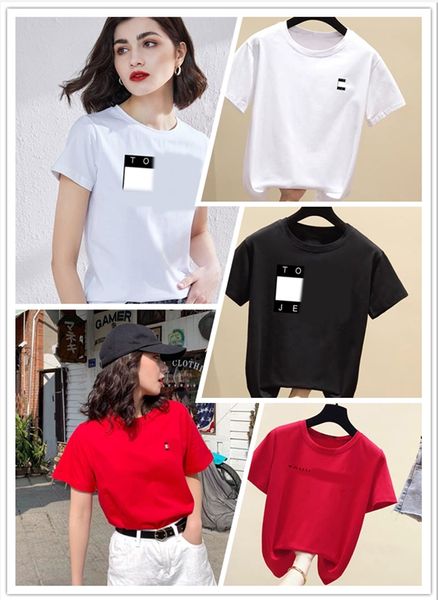 2024 Damen Fashion Designer Top T-Shirt T-Shirt T-Shirt Top Herren T-Shirt Letter Brand T-Shirt Pullover Kurzschlärm Strick Sport T-Shirt Mode Frauenkleidung S-5xl