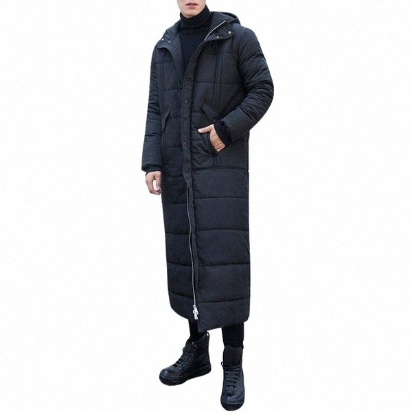 Space Cott Men Winter Black Parkas Qualität Kapuzenhut Dicker Mantel Reißverschluss x LG Jacke warmer Schneekleidung Outs Outdoor v0v9#