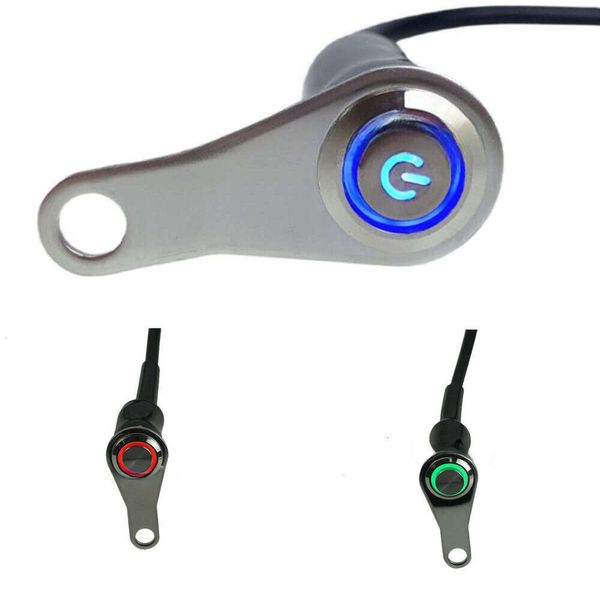 Aggiornamento interruttore luce impermeabile interruttore moto LED moto 12V manubrio faro fendinebbia interruttore on/off