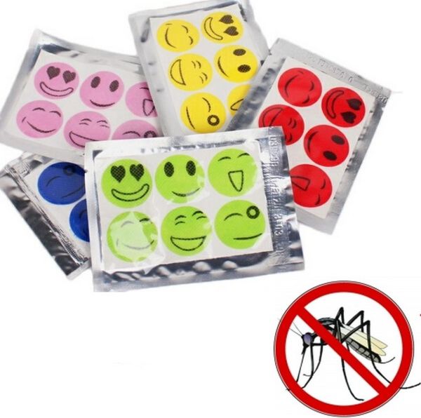 Adesivo repellente per zanzare Killer per zanzare sicuro Nessun materiale chimico repellente per zanzare Patch repellente per zanzare bello per bambini e adulti 6p5997186