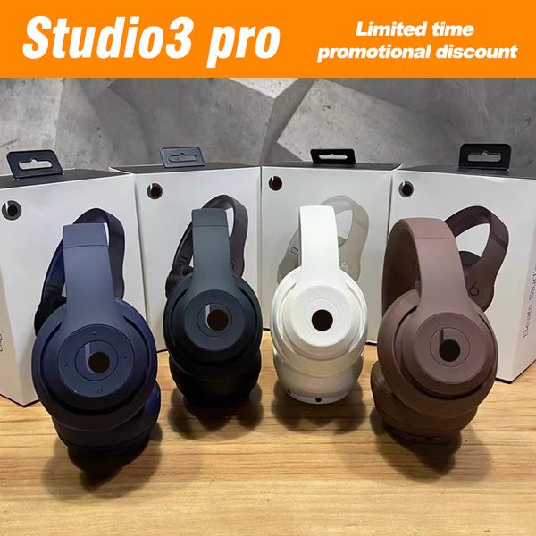 Kabelloses Bluetooth-Headset Studio Pro, trendige Kopfhörer, Geräuschunterdrückung, Stereo-Sound, mit Aufbewahrungstasche