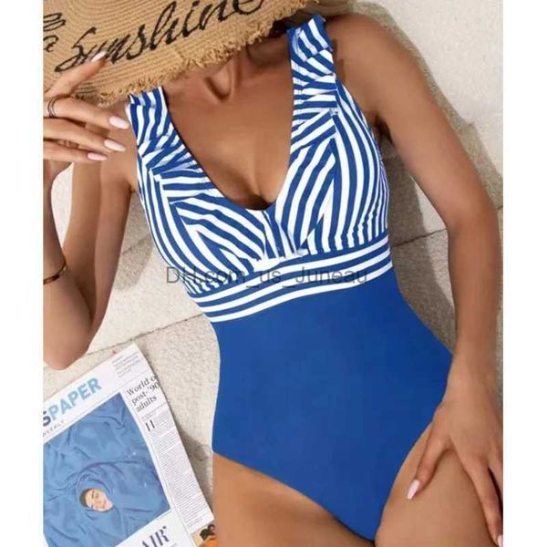 Costumi da bagno da donna 2024 Costume da bagno intero sexy Chiuso Costumi da bagno donna Push Up Costumi da bagno Beach Body Costume da bagno Beachwear Piscina Bagnante Estate T240328