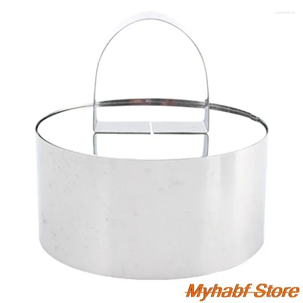 Backformen Edelstahl Mousse Ring Form DIY Kuchen Dessert Pudding Reis Ball Pfannkuchen Dekorieren Werkzeug Küche Gadget