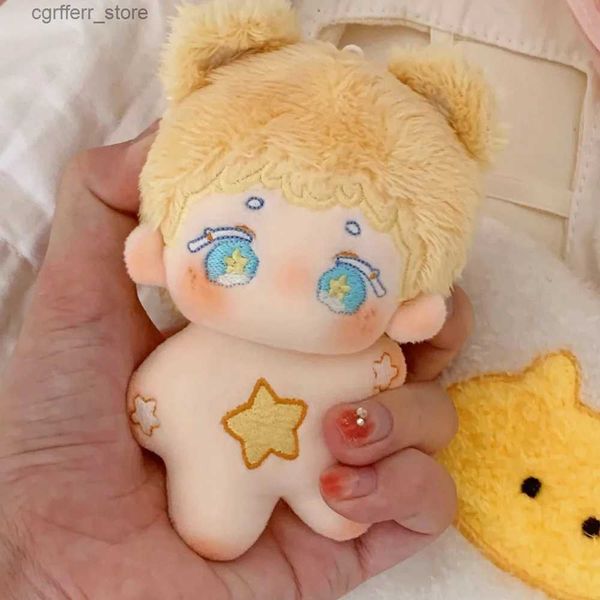 Animali di peluche ripieni da 10 cm Kawaii Star Bambola peluche Cute Cotton Bambola da cartone animato Star Star Regalo di Natale per bambini Toys240327