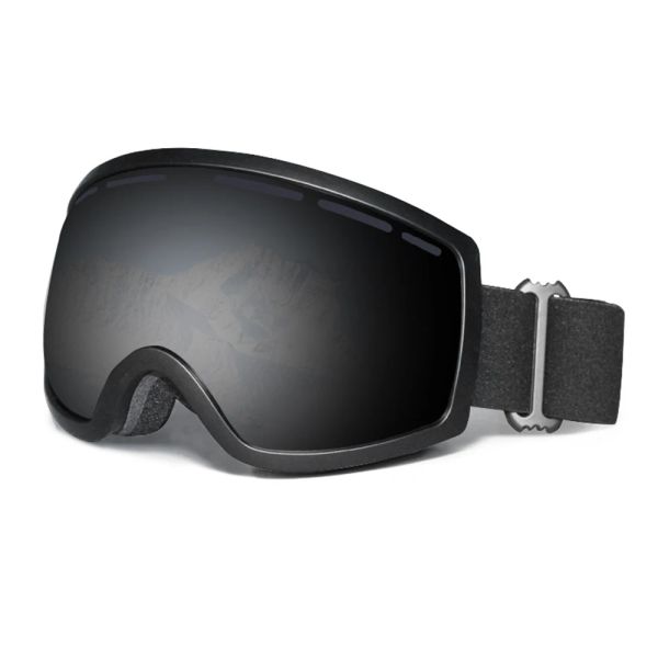Очки ELAX Совершенно новые двухслойные противотуманные лыжные очки Очки для зимнего сноуборда Лыжные очки для уличного движения Мужские и женские модели