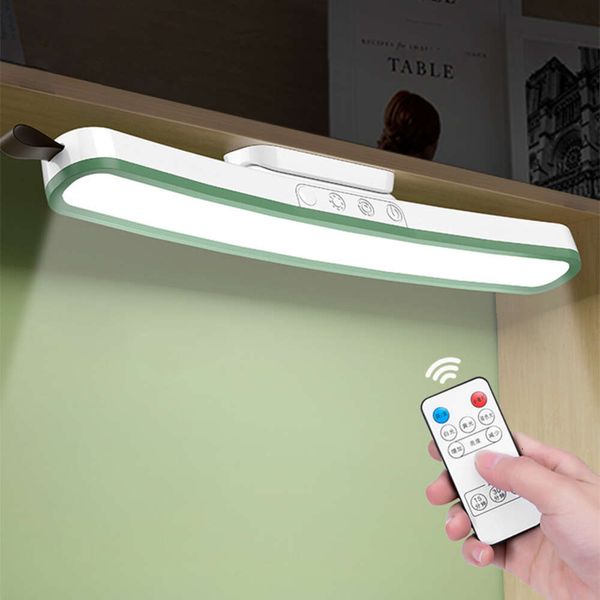 Nova lâmpada led usb recarregável pendurado luz de leitura magnética acessórios do escritório para mesa quarto cabeceira