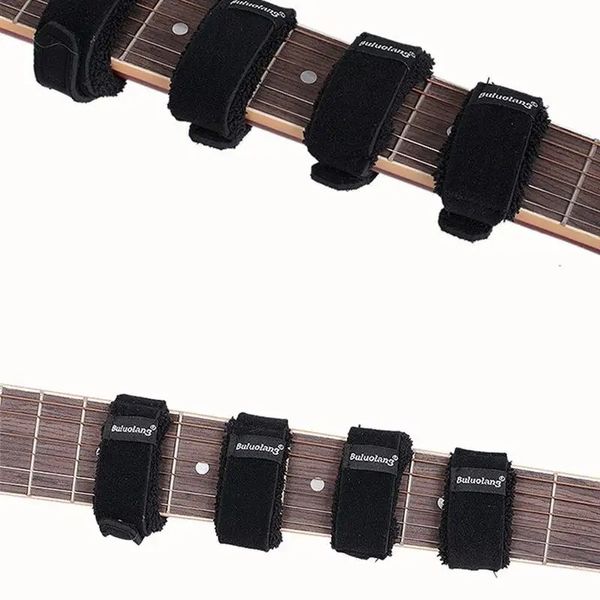 Yeni Fretwraps String sönümleyiciler diziler Sessiz Bas Gitar Akustik Gitar Ukulele Dizeleri Enstrüman Aksesuarları