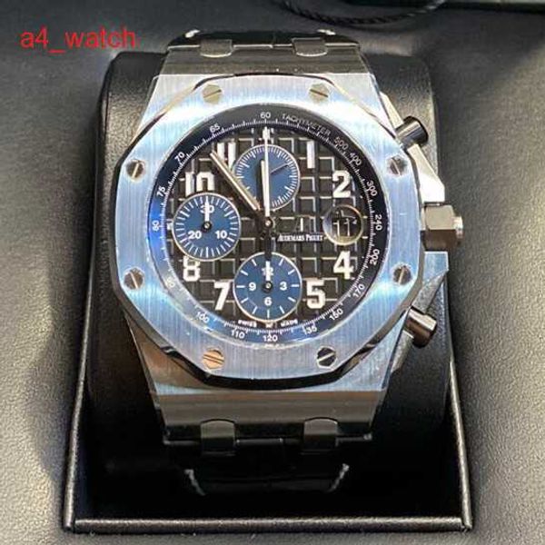 Celebrity AP Armbanduhr, Royal Oak Offshore-Serie, 42 mm, Kalender, Timing, Red Devil Vampire, automatische mechanische Präzisionsstahl-Mode-Herrenuhr