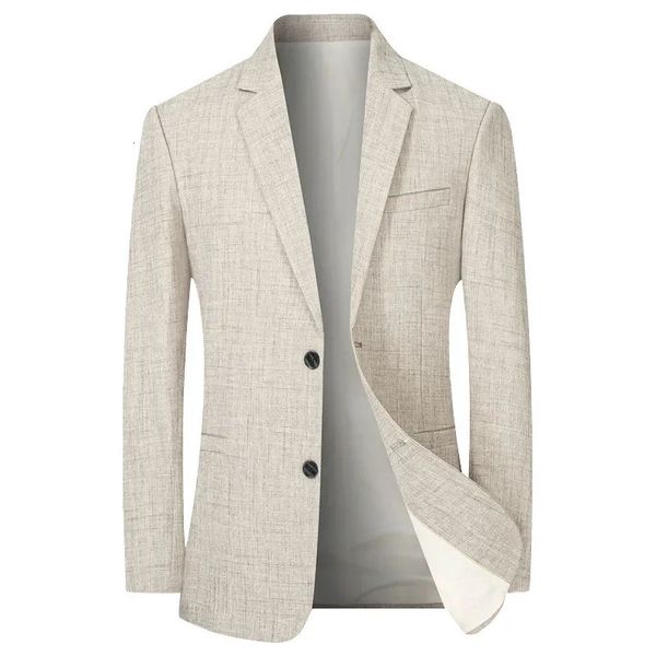 Männer dünne Anzug Blazer Jacken Business Casual Designer Mäntel Frühling Sommer formelle Kleidung Slim Fit Größe 4X 240321