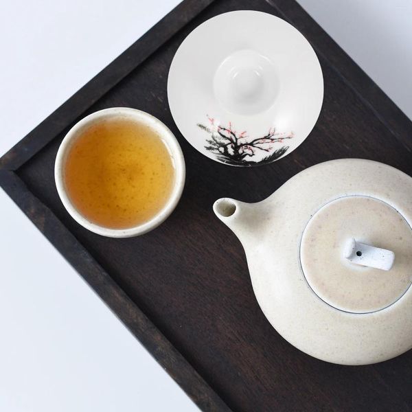 Set di stoviglie Blue and White in porcellana ceramica tazza di tazza di tè è possibile conservare il bollitore di sostituzione in ceramica