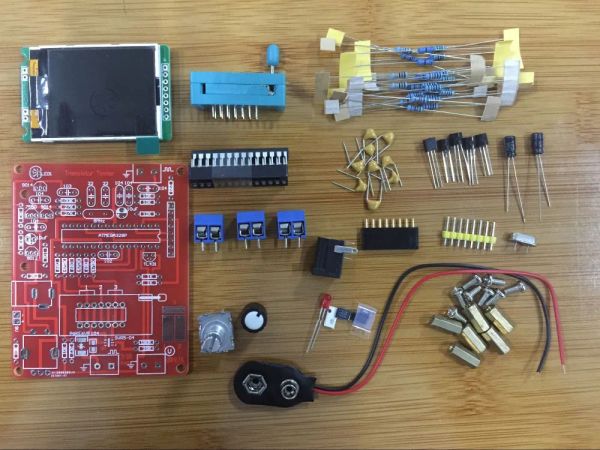 Российский транзисторный тестер M328 DIY LCR Diode емкости ESR напряжение измеритель PWM Квадратный волновой частотный генератор сигналов сигнала