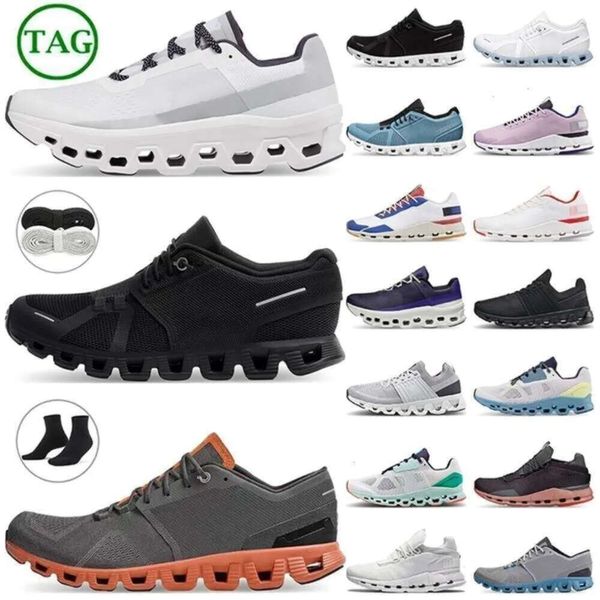 2024 Новинка 0N Cloud Designer Cloud Shoes Женские кроссовки Cloudnovas Cloudmonster Мужские кроссовки Triple Black White Rock Rust Темно-синий Красный Желтый Зеленый Спортивные кроссовки