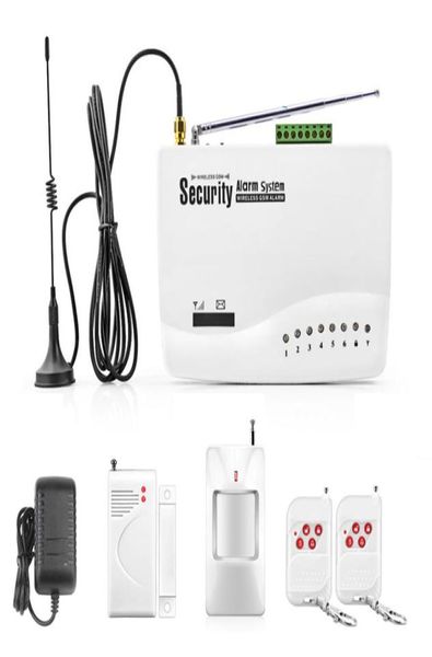 Doppia antenna GSM Wireless Home Motion rilevamento a infrarossi Sistema di allarme antifurto di sicurezza Dialer automatico SMS SIM Chiamata Batteria incorporata3482878