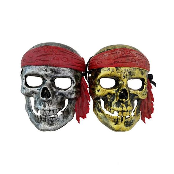 Accessori per costumi Halloween Pirata Maschera di personaggio Cosplay Misteriosa Festa in maschera Materiale in PVC Consegna di goccia Costumi di abbigliamento Dhoep