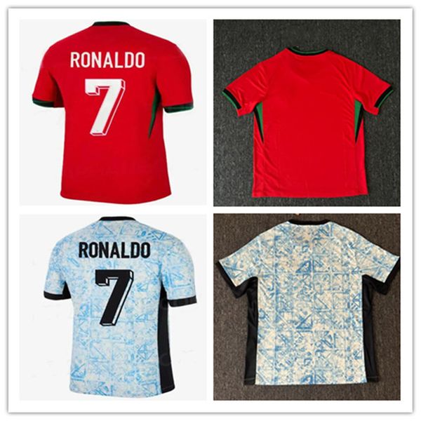 2024 Portuguesa camisas de futebol masculino kits de futebol 24 25 RONALDO B.FERNANDES JOAO FELIX BERNARDO ANDRE SILVA VITINHA RUBEN DIAS camisa de futebol