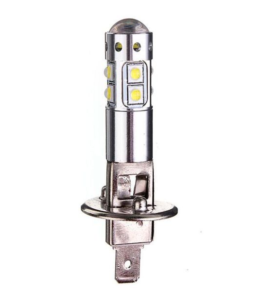 2 pezzi di ricambio per auto fari a LED luci ad alta potenza H1 H3 50W fendinebbia super antiappannamento lampade da lavoro Bulds7700129