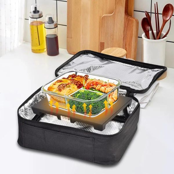 Stoviglie Forno portatile Spina europea Multiuso impermeabile per riscaldare forno a microonde personale Picnic Auto da viaggio Cucina di casa