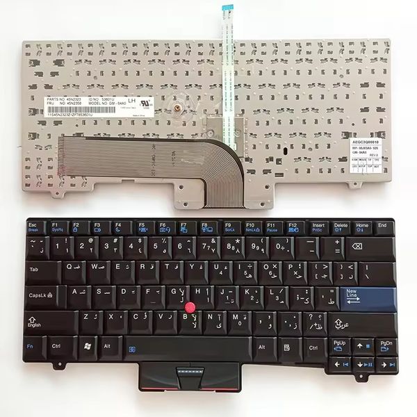 Novo ar para teclado de laptop lenovo sl410 layout