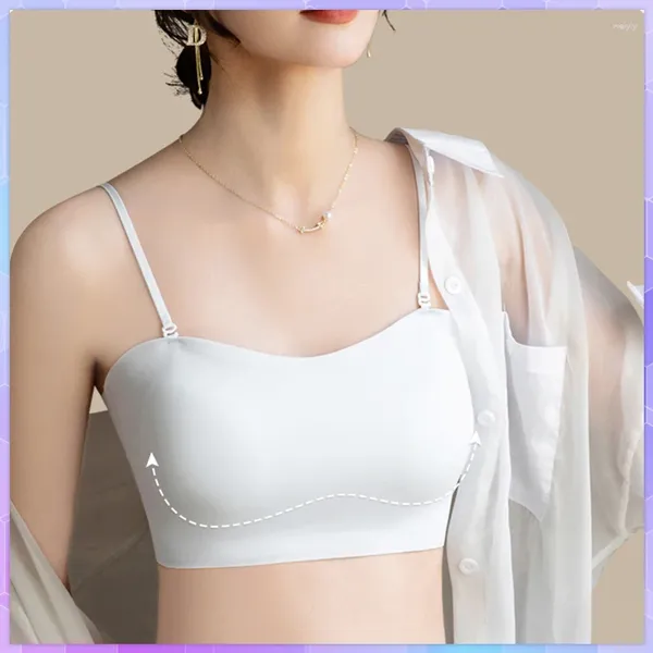 Canotte Canotte Reggiseni senza cuciture da donna Canotte da donna Sling Crop Canotte per l'estate Canotta sportiva sexy Top da donna Traspirante Pettorale da indossare