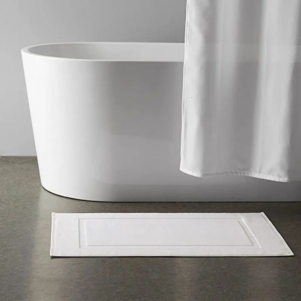 Tapete de banho de luxo turco algodão macio oversized toalhas de banheiro entrada capacho tapetes de boas-vindas 240312