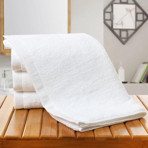 Asciugamano 35 70 cm Bianco Home El Assorbimento d'acqua Bagno in cotone Morbido Panno per la pulizia multifunzionale del viso